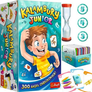 Gra Rodzinna Zabawa Kalambury Junior Trefl