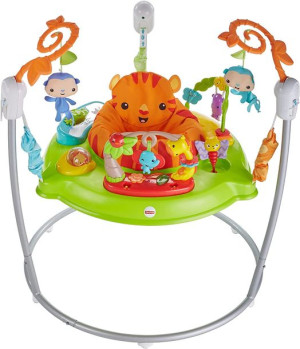 Skoczek Fisher-Price Jumperoo Rainforest Las CHM91
