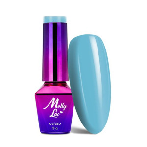 124 Lakier Hybrydowy Molly Lac 5ml Tempting Foam