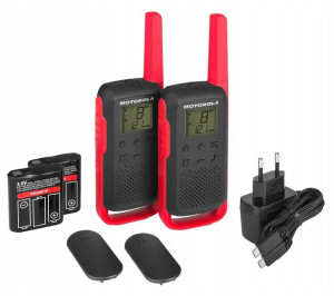 2x Walkie Talkie Motorola Talkabout T62 +ładowarka