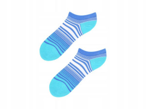 Niskie skarpetki damskie w paski Footies Stripes 1