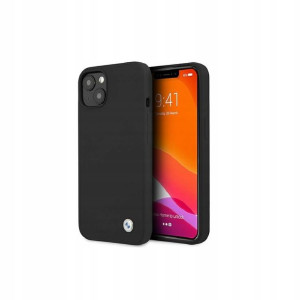 BMW nakładka do iPhone 13 Mini BMHCP13SSILBK
