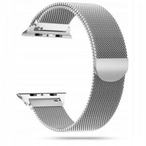 Bransoleta do Apple Watch 4-7/SE 38/40/41 srebrna