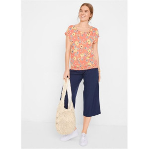 Bluzka Oversize W Kwiaty 52-54 906531