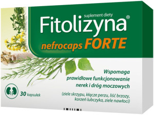 Fitolizyna nefrocaps Forte na zdrowe nerki 30 kaps.