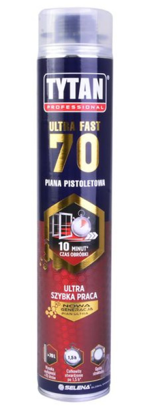 Tytan Piana Pistoletowa Ultra Fast 70 870ml
