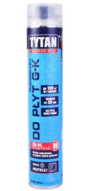 Pianoklej Do Płyt Gipsowych G/k Tytan 830ml