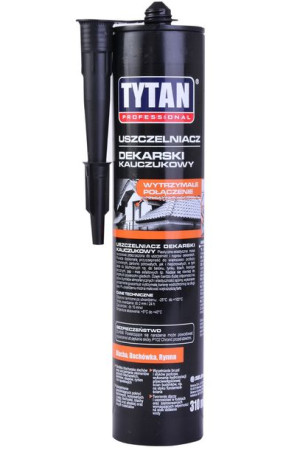 Uszczelniacz Dekarski Tytan Bezbarwny 310ml