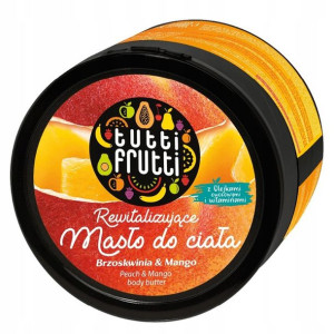 TUTTI FRUTTI Brzoskwinia Mango masło do ciała