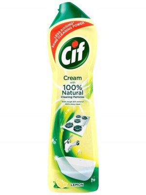 CIF Cream mleczko do czyszczenia LEMON 500ml