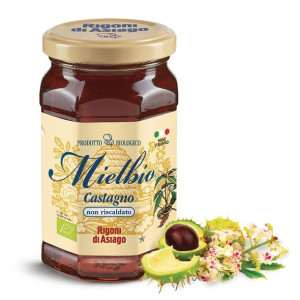 Rigoni di Asiago - Mielbio - Castagno BIO - Miód - Włoski kastanowy miód -