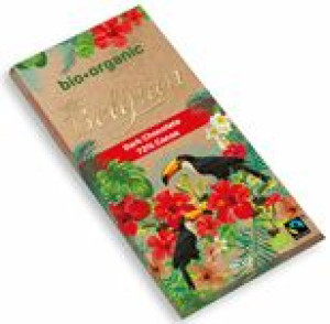 Belgian czekolada gorzka 72% kakao BIO 90g