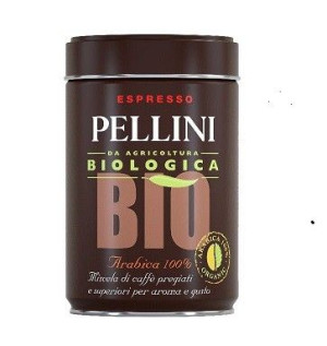 PELLINI kawa Arabica BIO kawa mielona w puszce 250g