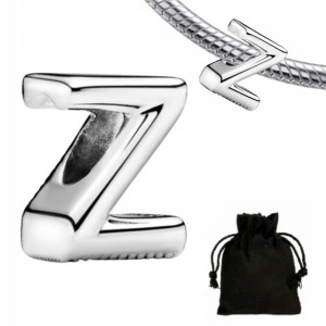 Charms Zawieszka Litera Z Literka + Woreczek