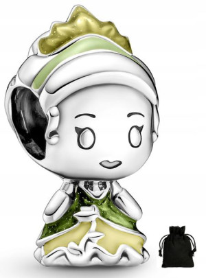 Charms Zawieszka Księżniczka Tiana I Żaba Disney