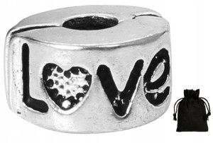 Charms Zawieszka Stoper Love Miłość + Woreczek
