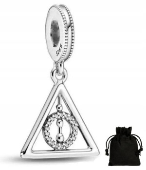 Charms Harry Potter Insygnia Śmierci + Woreczek