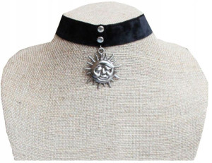 Naszyjnik Choker Leon Zawodowiec Matylda Słońce