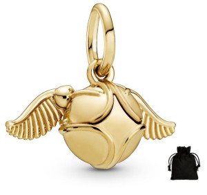 Charms Zawieszka Harry Potter Złoty Znicz Woreczek