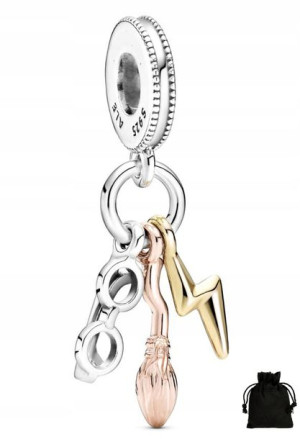 Charms Atrybuty Harry Potter Różdżka Okulary Etui