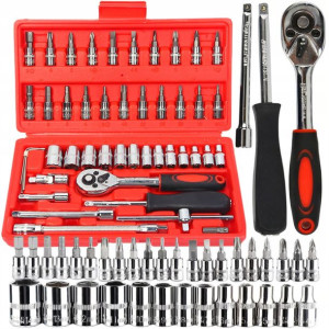 Zestaw Kluczy Nasadowych Klucze Nasadowe 46 Torx