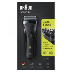 Golarka foliowa Braun 300s (kolor czarny)