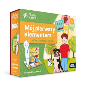 Czytaj z Albikiem Mój Pierwszy Elementarz zestaw z piórem