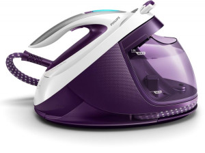Żelazko z generatorem pary Philips GC9660/30 (2700W; kolor fioletowy)