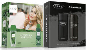 C-Thru Luminous Emerald + STR8 Original zestaw