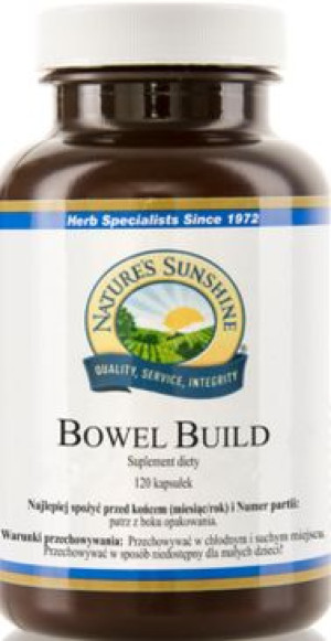 NSP Nature’s Sunshine Bowel Build Układ pokarmowy.