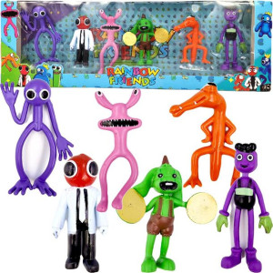 Zestaw 6 figurek ROBLOX Rainbow Friends