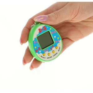 Zabawka Tamagotchi elektroniczna gra jajko zielone