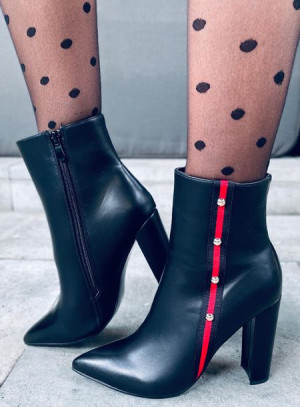 Botki na obcasie KELI BLACK 37