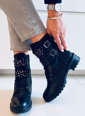 Botki glany THORA BLACK 38