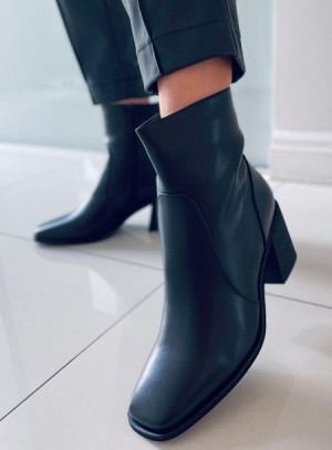 Botki na obcasie DINAH BLACK  41