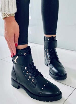 Botki glany TOVE BLACK 40