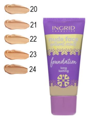 podkład kryjący Nude Face 20 - PORCELAIN 30ml