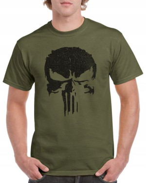 T_shirt Koszulka Wojskowa Pod Mundur Punisher