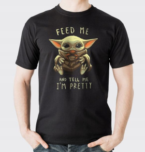 Koszulka Koszulki Baby Yoda Star Wars Pretty Xxl