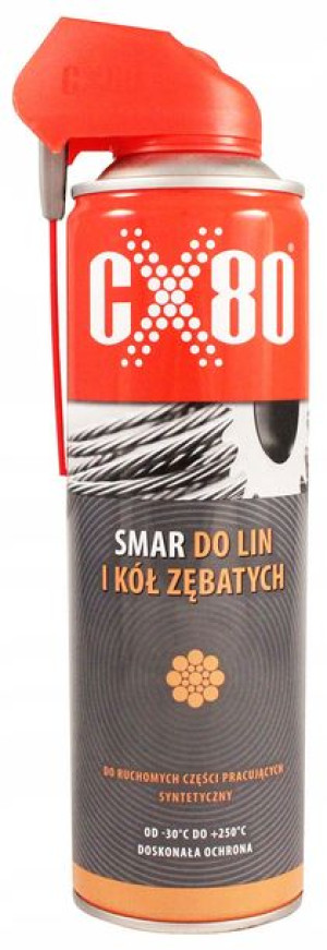 Smar Do Lin Stalowych Kół Zębatych Duo 500ml Cx-80