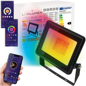 Naświetlacz Led 20w Rgb+cct Wifi Tuya Smart Life Ledlumen