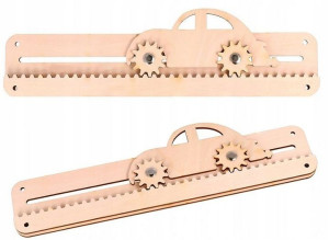 Samochód Ruchomy Auto Do Tablicy Manipulacyjnej V2