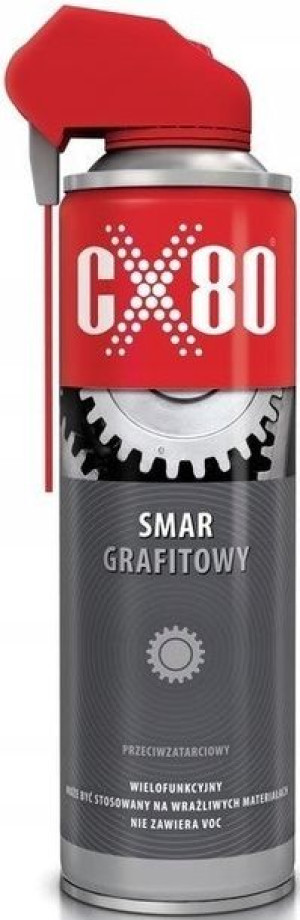 Smar Grafitowy Przeciwzatarciowy Spray 500g Cx-80