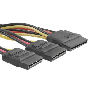 Qoltec Kabel Rozgałęziacz Sata Żeński | 2Xżeński |  0.5M