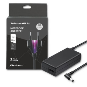 Qoltec Zasilacz Do Acer 65W | 19V | 3.42A | 5.5*2.5 | +Kabel Zasilający