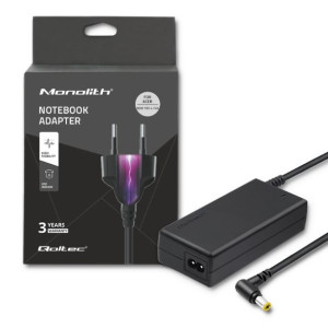 Qoltec Zasilacz Do Acer 90W | 19V | 4.74A | 5.5*1.7 | +Kabel Zasilający