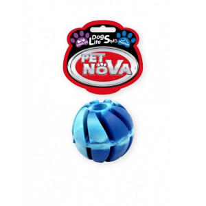 PET NOVA Piłka Na Przysmaki Multikolor z 4cm Dla Psa