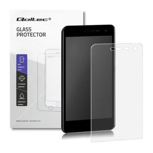 Qoltec Hartowane Szkło Ochronne Premium Do Samsung Galaxy A7 2017 | Czarne