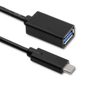Qoltec Kabel Usb 3.1 Typ C Męski | Usb 3.0 Typ A Żeński | 0.25M