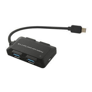 Qoltec Hub Usb 3.1 Typ C Męski | 4X Usb 3.0 A Żeński | 0.2M
